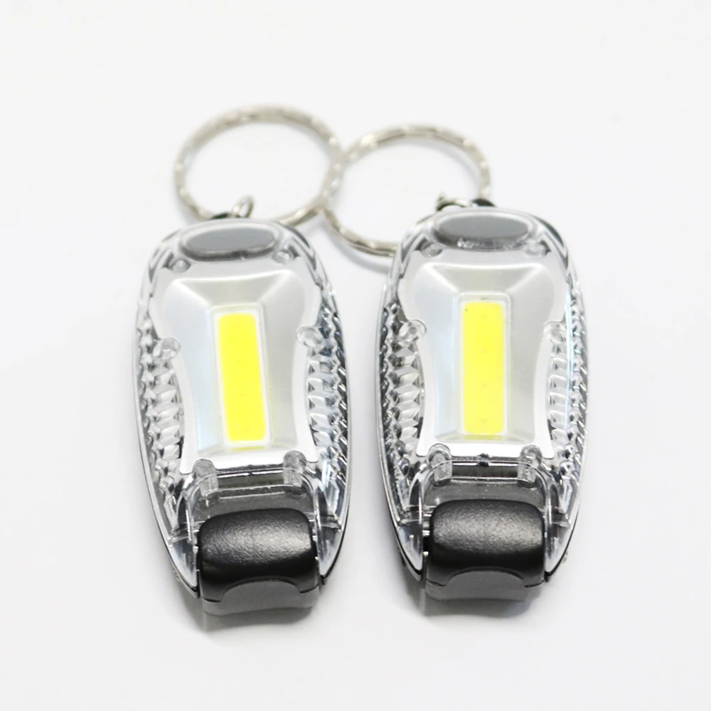 Merchandising Promotional Gift Custom Mini COB LED Keychain Torch With Chip supplier