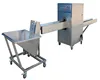"Simulation hand" onion peeling and root cutting machine