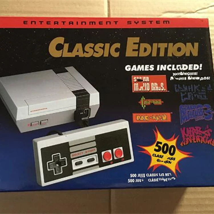 

Classic video console game system mini TV game console built-in 500 game console