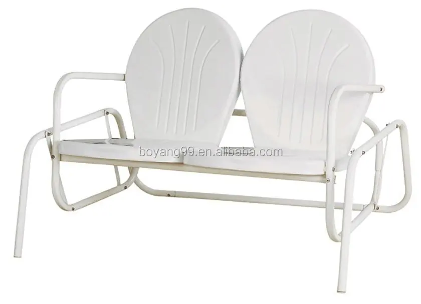 
Outdoor double metal chair  (1826476172)