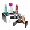 hot product 3 Piece Deluxe Black Acrylic Multipurpose Nesting Tabletop Hat Whisky Comic Book Dry Goods Display Rack