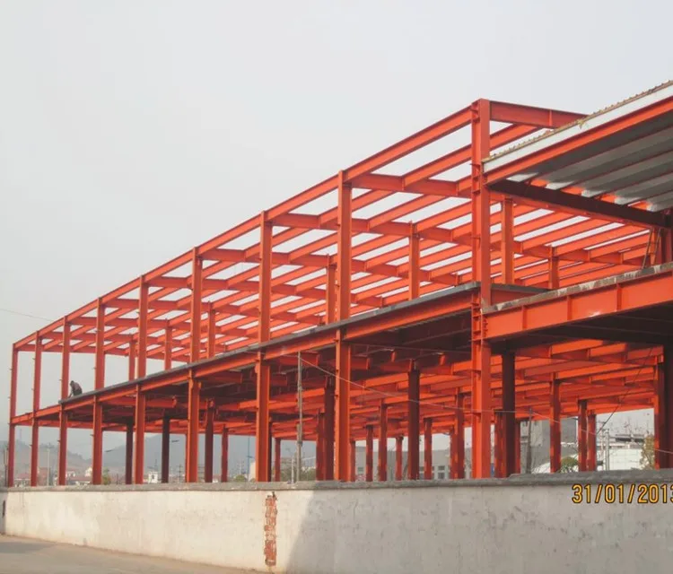 Construction Design Steel Frame Structure Prefabricated Warehouse /Bulidings: