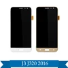 Alibaba Gold Supplier LCD Display Touch Screen for Samsung J3 2016 J320
