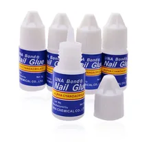 Glue Water Glitter Acrylic Rhinestones Decoration Nail Art UV Gel Nail Tips Glue Fast Drying False