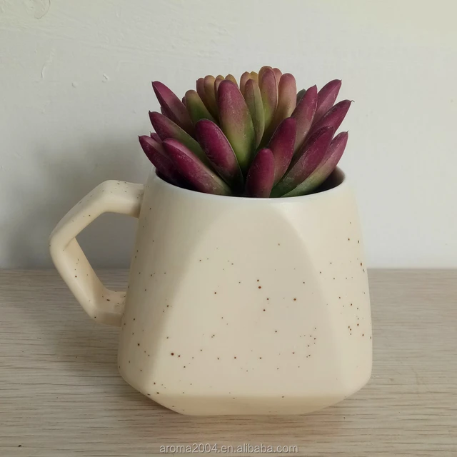 ceramic painted flowerpots
