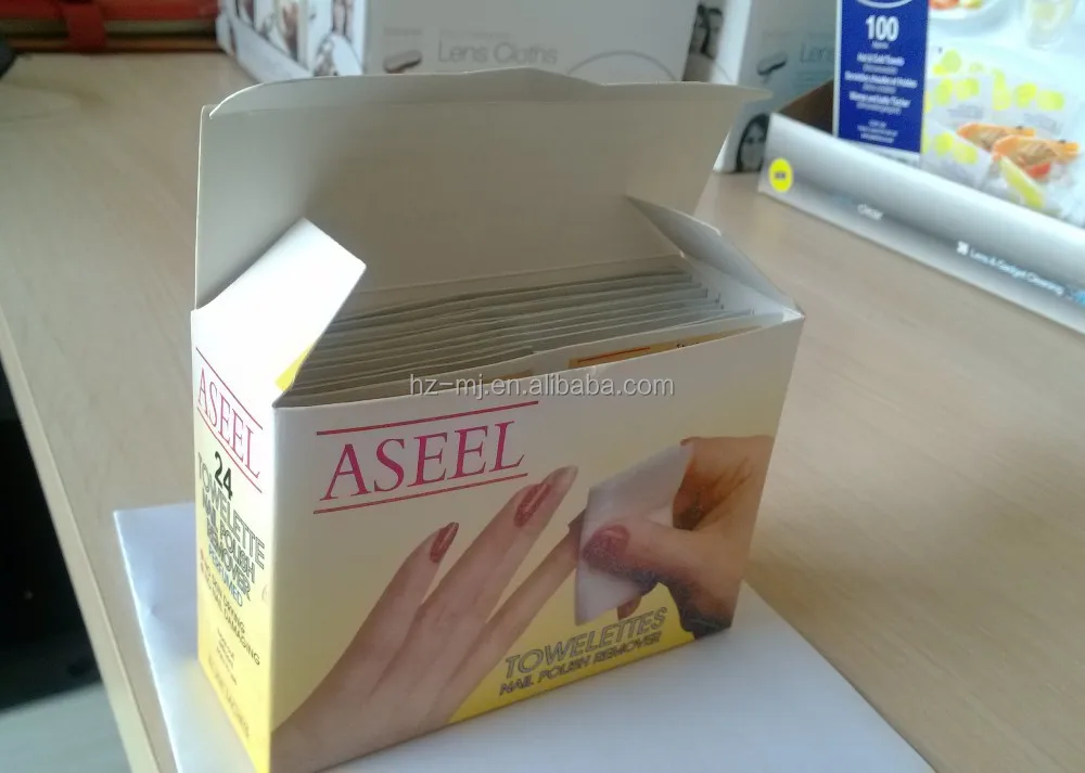 
OEM Nail Polish Remover Wipes Wholesale 