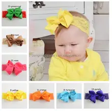 BH,020 20 pcs Un lot Filles Bandeau Sequin Arc Chapeaux Bébé Nouveau,Né