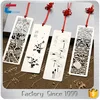 Personalized engraved/engraving stainless steel metal bookmarks for books