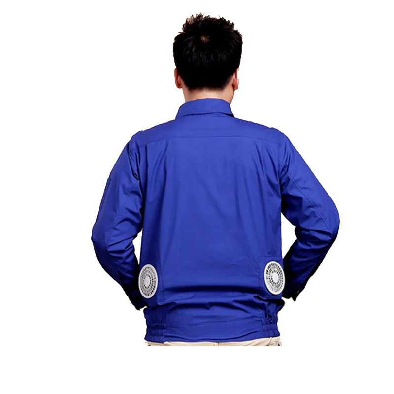 

Summer Profession Fan Cooled Workwear Air Conditioned Cool Clothes Uniform, Blue, green,red,rose red,multi