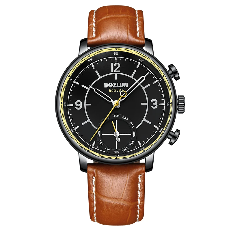 

2018 H8 pedometer luxury bozlun H8 bluetooth smart hybrid watch, N/a