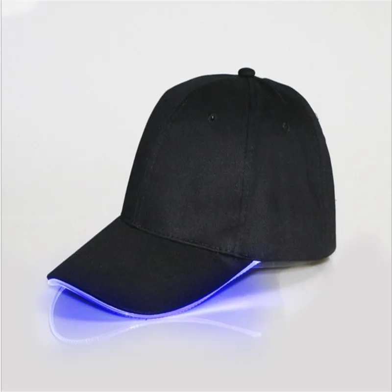 Unionpromo custom cotton multi color led light baseball cap brand