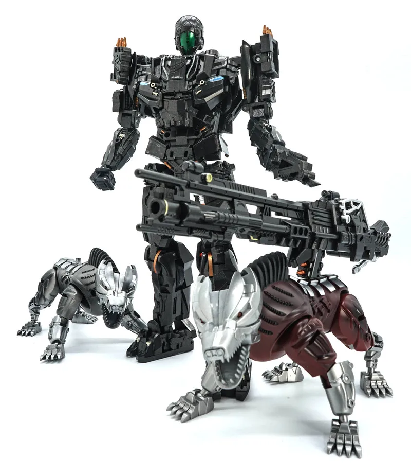 

VT-01 VT01 Peru Kill Lockdown Transformation With Two Dogs Alloy Metal KO VS UT R01 Action Figure Robot VISUAL Toy In BOX