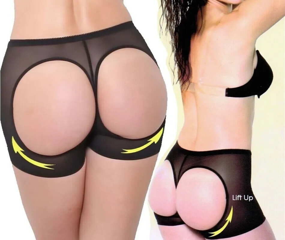 

Women Padded Full Butt Hip Enhancer Panties Shorts Shaper Underwear, N/a