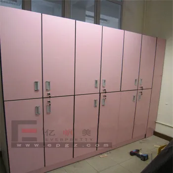 Pink Compact Laminate Wardrobe Changing Room Gym Lockers Used For School Buy Compact Laminate Wardrobe Changing Room Lockers School Gym Lockers