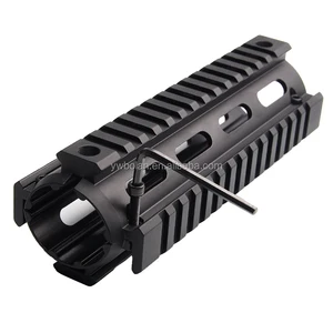 Tactical AR-15 Carbine 7 Inch RIS Quad Rail 2 Piece Drop-In Picatinny handguard ar15 M4 Handguard