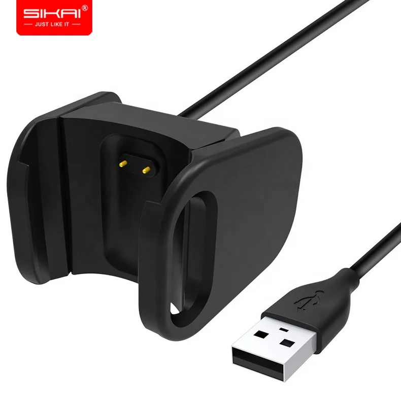 

Best Newest Replacement USB Charger Cable for Fitbit Charge 3 Smart Watch, Black