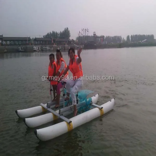 Amusement Water Tricycle Water Bike Adult Aluminium Shelf Ppr Tricycle