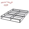 Twin full queen king size steel structure folding box spring foundation metal mattress foundation metal mesh bed base