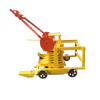 philippines mobile hydraulic cement concrete brick block making machine