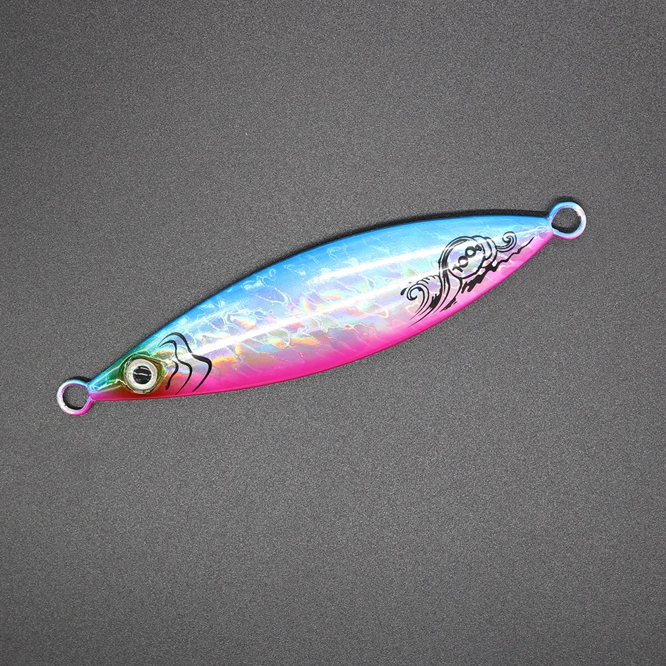 

Hot sale Colorful High Quality Fishing lead Lure Metal Jig, As picture shows or customized