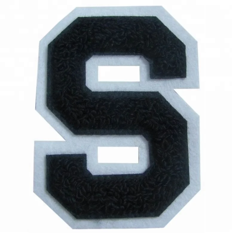 

Customized Made Personalized Cheap Embroidery Chenille Patches, 1-9 colors