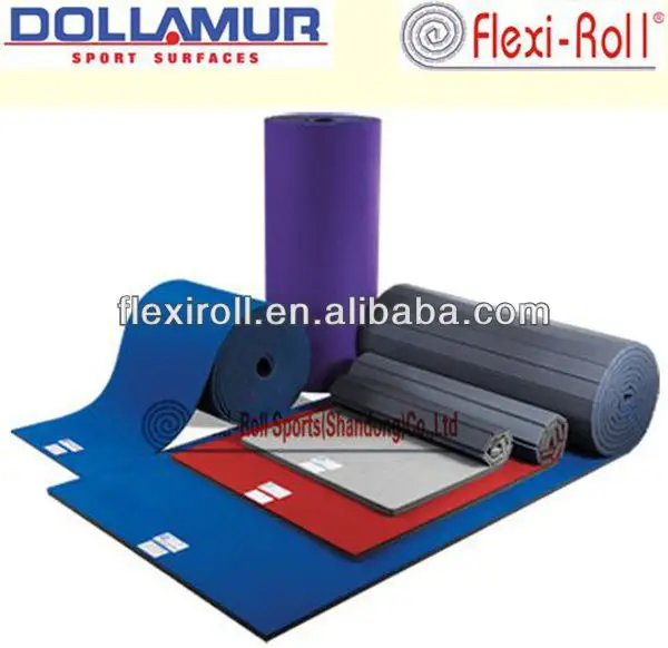 Dollamur Flexi Roll Gymnastics Floor Mat / Cheerleading Mat / Carpet