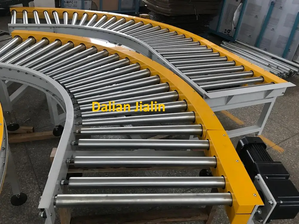 Double layer blet conveyor double-deck roller conveyor