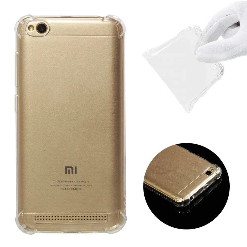 

Free Shipping 2019 Unique Cell Phone Accessories Fingerprint Resistant Cover Compatible with xaiomi redmi 5A Cases, Black