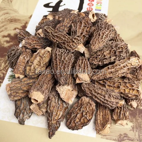 
Dried stemless morels morchella size 3 6 cm factory price 