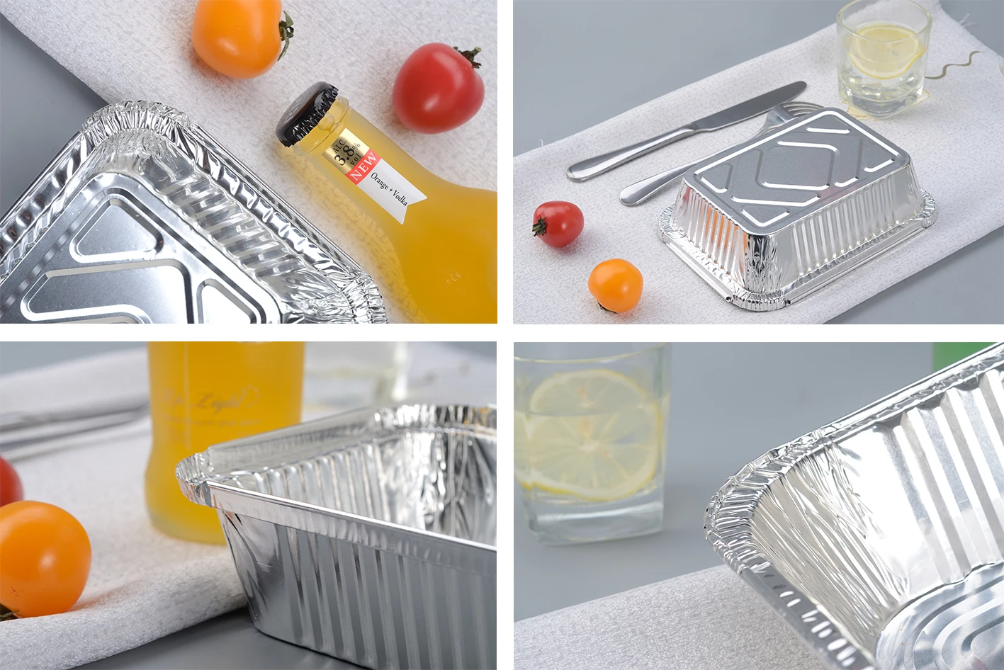 Disposable Kitchen Use Aluminum Foil Container 450ml - Buy Aluminium ...