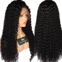

Good Quality 7A Remy Indian Temple Hair 130% Density Full lace Wig With Baby Hair