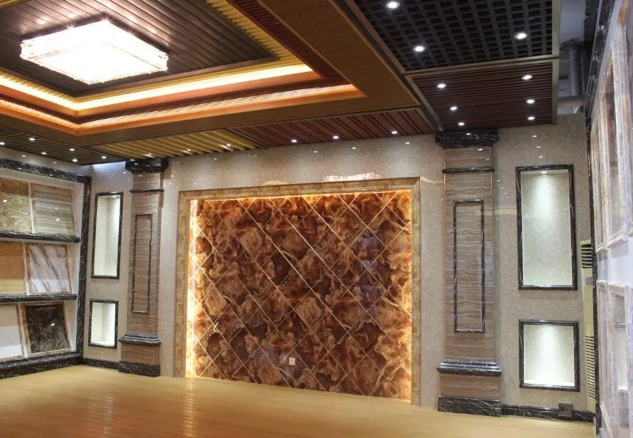 Guangdong Foshan Pvc Marble Wall Panel Uv Plastic Sheets Buy Uv