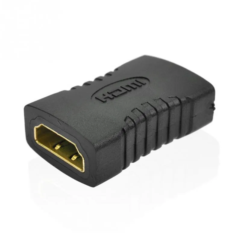 V1.4 HDMI Female to Female F/F Coupler Extender Adapter Plug 1080P HDMI Cable Extension Connector Converter Head
