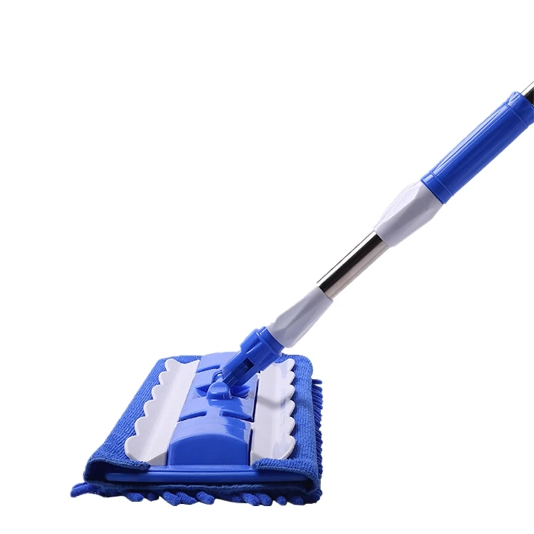 

New Selling Custom design reusable microfiber pad mop, Blue