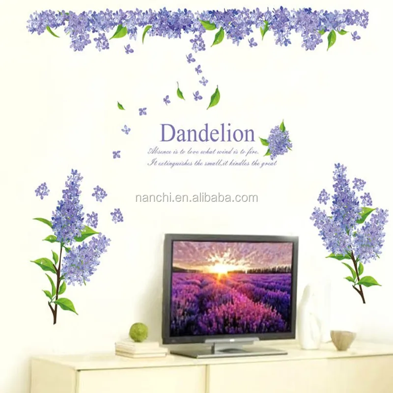 紫色薰衣草蒲公英英语报价墙贴家居沙发男孩或女孩卧室装饰浪漫女孩卧室壁纸 Buy 紫色薰衣草蒲公英报价墙贴 家庭沙发男孩或女孩卧室装饰 浪漫女孩卧室壁纸