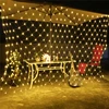 warm white outdoor 1.5mX1.5m Led net tree string light wedding decoration