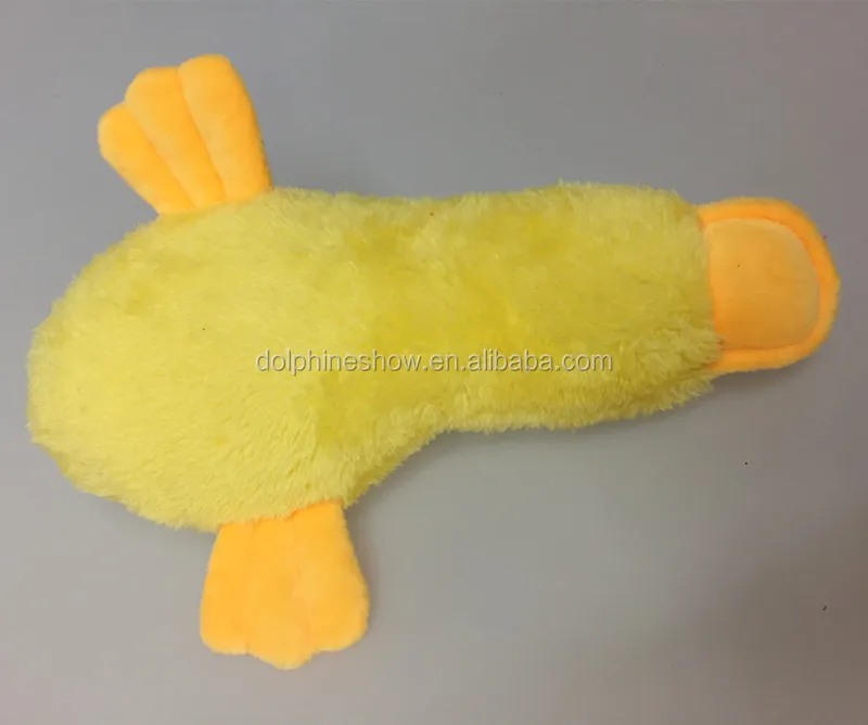 New Large Yellow Duck Pet Dog Chew Toy Custom Cute Stuffed Soft Plush