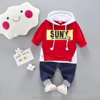 Red Supreme Hoodie For Kids