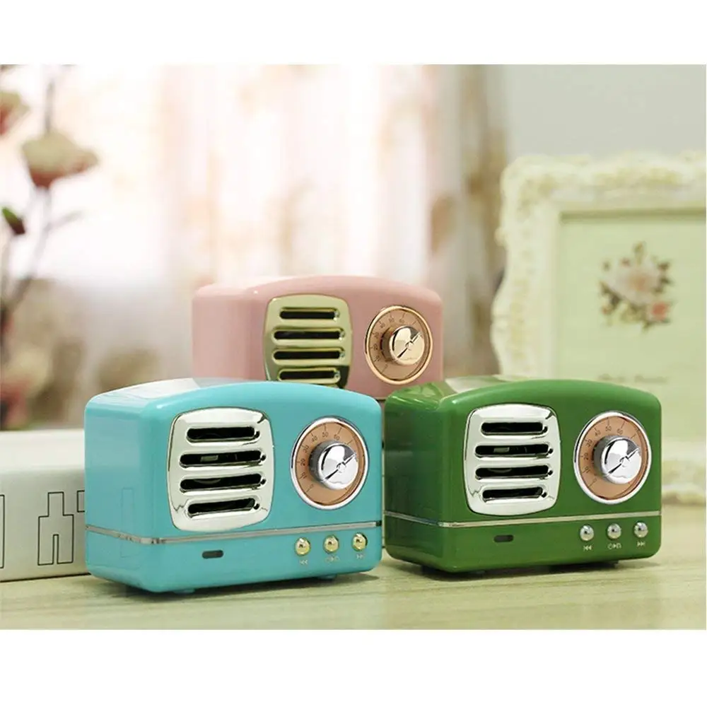 Newest Retro Style Cute Speaker Portable Wireless Bluetooths Speaker ...