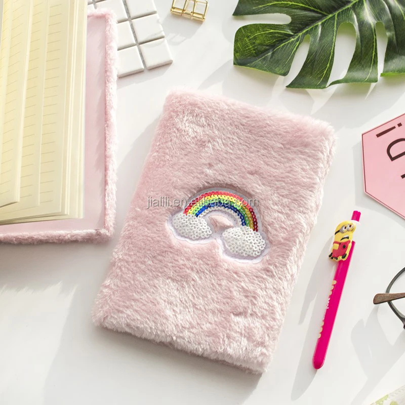 Pink Fluffy Notebook Kids Books Journal Buy Fluffy Notebook,Kids
