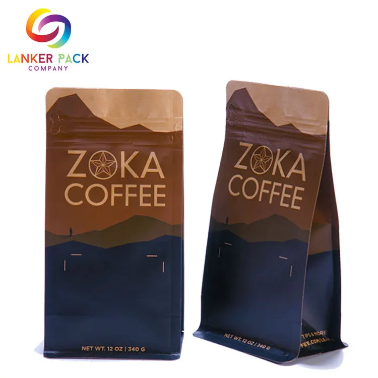 Brc Standard Instant Coffee Powder Pouch High Quality 100g Gunny Burlap