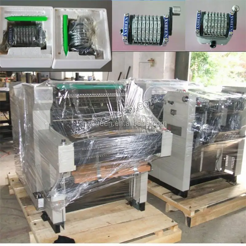 
572 digital numbering machine, electronic numbering machine, numbering & perforating machine 