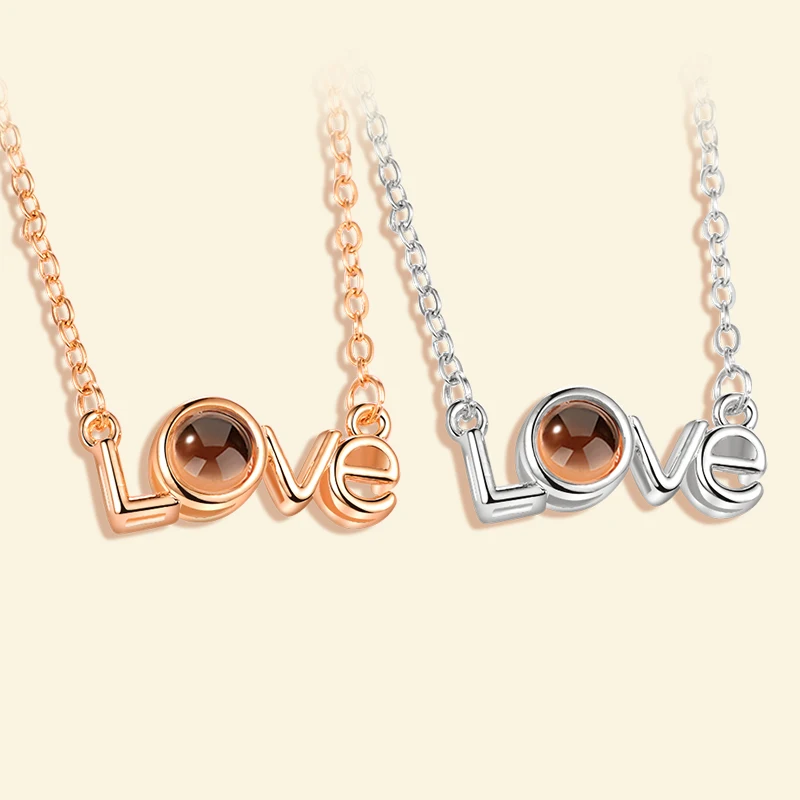 

I love you Necklace Pendant I love you Projector Necklace Love Pendant Necklace Best Friends Gift Gift for Women Bridesmaid