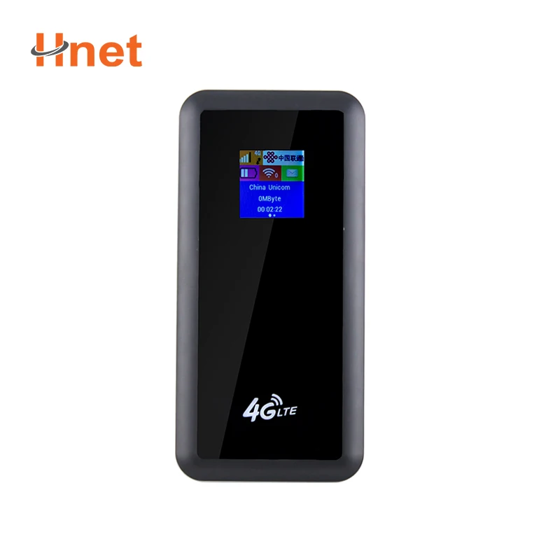 Portable 10000 mAh power bank mini 4g lte wifi router