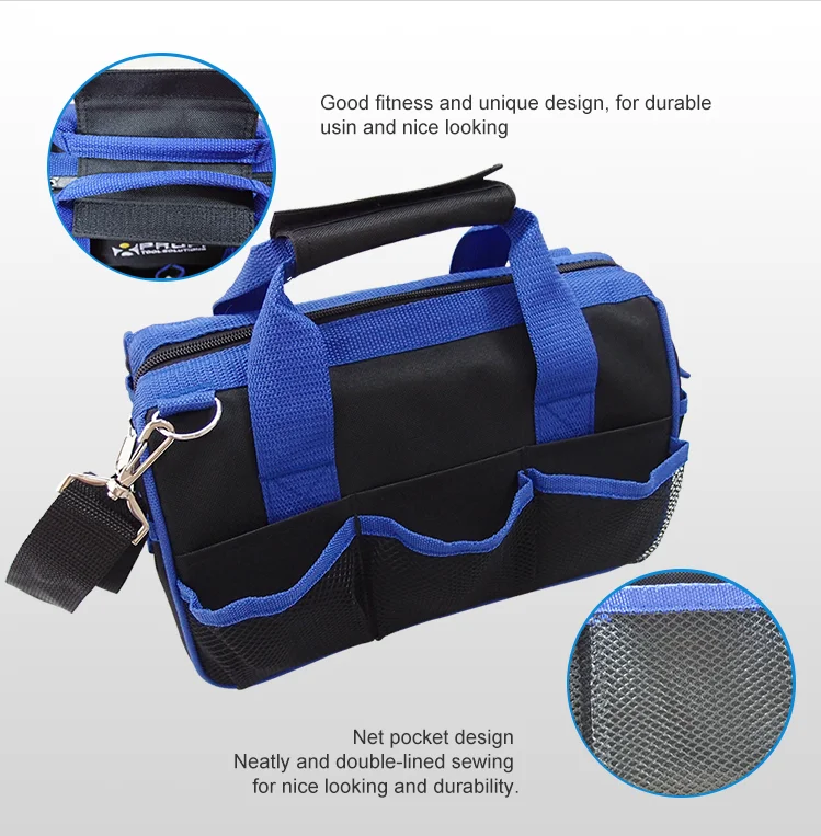 Tool Bag For Electricians,Plumbers,Technicians And Tradesman Multi