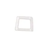 Top quality plastic white adjustable New Design Colorful Square Plastic Buckles Adjustable Buckles