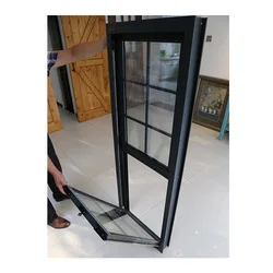 Double tempered glass Aluminum double tinted glazing Tilt and turn casement window price