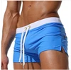 OEM Hot Men Swimsuits Swimming Boxer Shorts Beach Surf Board Shorts Trunks Men's Swimwear Brand Swim Suits Brand Gay Penis Pouch