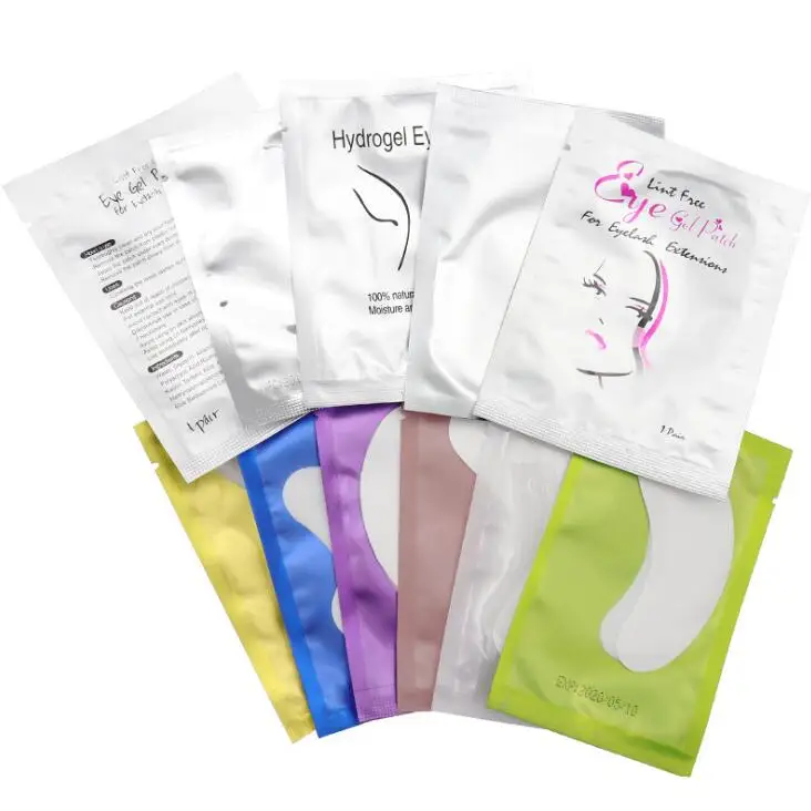 

Wholesale Eyelash Pad Gel Patch Lint Free Lashes Extension Eye Pads, As the picture shows