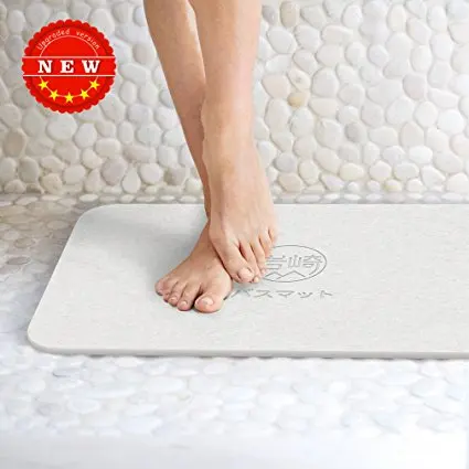 

Eco-friendly Color Printing Absorbent Anti-slip Diatomite Bath Mat